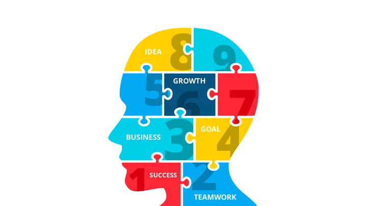 Mind Map slide from the library