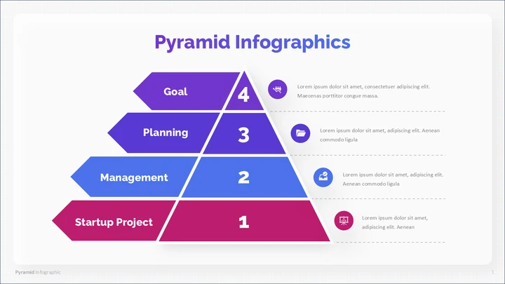 Pyramid slide from the library
